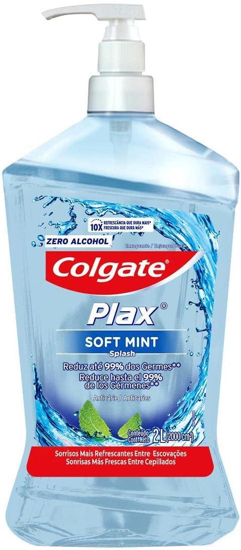 Enxaguante Bucal Colgate Plax Soft Mint 2l