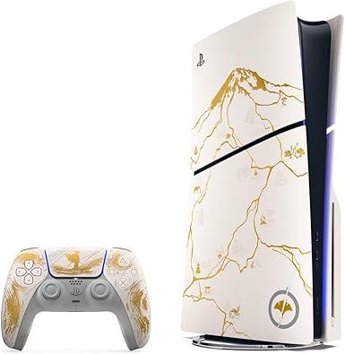 Pack do console PlayStation®5 – Edição Limitada Ouro - Ghost of Yōtei