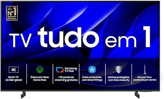 Samsung Smart TV 70" Crystal UHD 4K 70DU8000 - Painel Dynamic Crystal Color, Gaming Hub