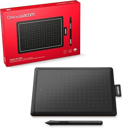 Mesa Digitalizadora One By Wacom (Ctl472), Wacom, Tablets de design gráfico, Preto, Pequeno