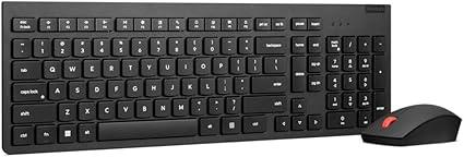 Kit Teclado e Mouse sem fio Essential Lenovo 4X31N50713