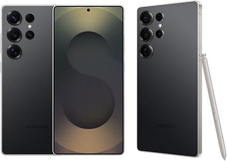 Celular Samsung Galaxy S25 Ultra 5G, 256GB, 12GB RAM, Câmera Quádrupla de 200+50+10+50, Tela Grande de 6.9", Titânio Preto