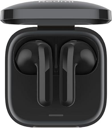 Xiaomi Redmi Buds 6 Active, Fones de Ouvido Sem Fio, Versão Global (Preto)