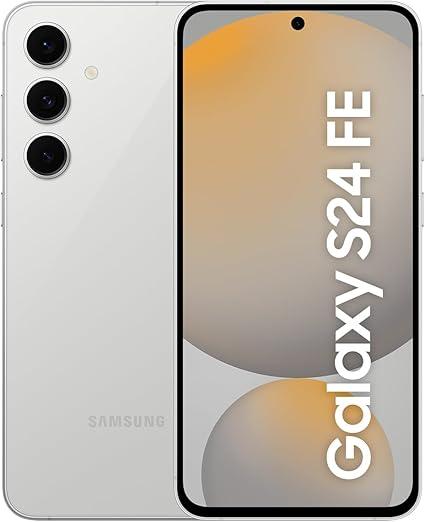 Celular Samsung Galaxy S24 FE 5G 128GB 8GB RAM Tela 6.7" Câm. Tripla 50+12+8MP Frontal 10MP, Galaxy AI - Cinza