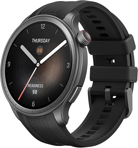 Amazfit Balance With ZEPP FLOW Smart Watch 46mm A2287 with Bluetooth Calling, 14-Day Battery Life, 150+ Sports Modes, for Android IOS (Black)