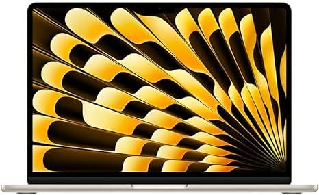 Apple 2024 MacBook Air (de 13 polegadas, Processador M3 da Apple com CPU 8‑core e GPU 8‑core, 16GB Memória unificada, 256 GB) - Luz das estrelas
