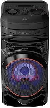 Torre de Som LG XBOOM Graves Potentes, Função DJ, Diversas Conexões, Bass Boost, Iluminação Colorida, Karaokê, Party Speaker - RNC5