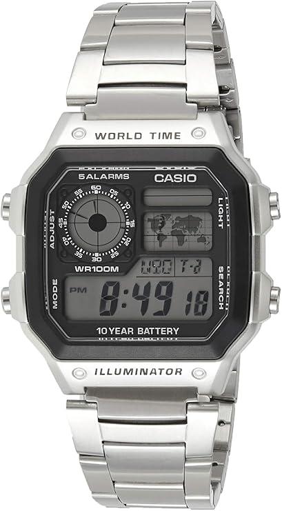 Relógio Casio Masculino Standard AE-1200WHD-1AVDF