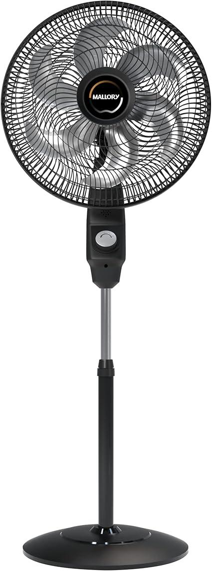 Ventilador de Coluna Mallory Éolo 126W, Silencioso, Hélice de 15 pás, Grade Especial em Sistema TS, Máxima Vazão e Mínimo Ruído – PR-GF- 220V