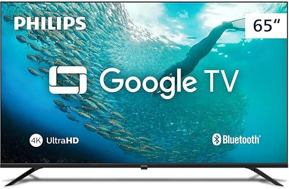 PHILIPS, Smart TV, 65'' 4K UHD, 65PUG7019/78, Google TV, Comando de Voz, HDR