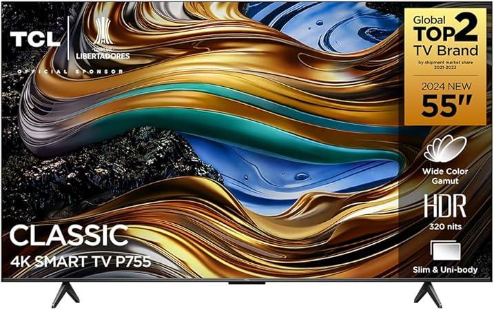 TCL LED SMART TV 55” P755 4K UHD GOOGLE TV