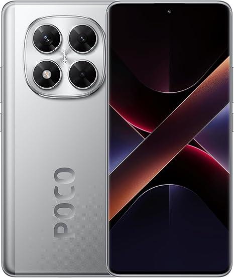 Smartphone Xiaomi Poco X7 5G NFC Silver (Prata) 12GB RAM 512GB ROM [24095PCADG]