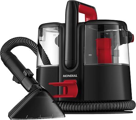 Extratora e Higienizadora Portátil Deep Cleaner I, Mondial, Preto/Vermelho, 1650W, 220V - EXP-01-R
