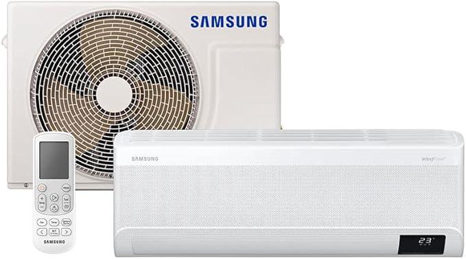 Ar Condicionado Hi Wall Samsung WindFree Connect Inverter 22.000 Btus Frio 220v