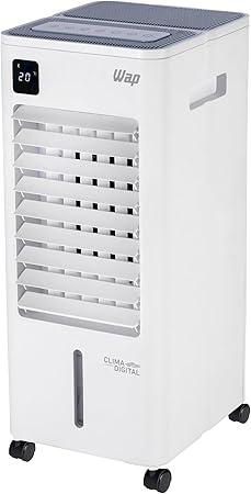 WAP Climatizador de Ar Torre CONTROL DIGITAL 3 em 1 - Climatiza, Umidifica e Ventila, Painel Touch, Controle Remoto e Blocos para Congelamento 220V