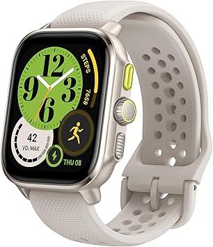 Amazfit Cheetah Square 44mm A2296 Smart Watch AI-Powered with GPS,Music, Alexa,14 Day+ Battery Life for Workouts, Sports Bluetooth Phone Calls Smart Watch (Cheetah Square)