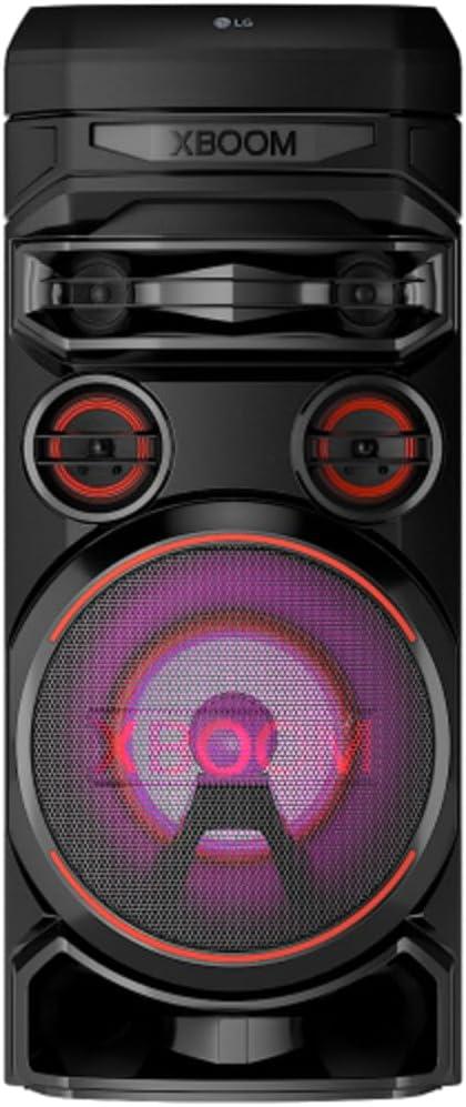 CAIXA ACÚSTICA LG XBOOM RNC7 - MULTI BLUETOOTH, GRAVES POTENTES, ENTRADA DE MICROFONE E GUITARRA