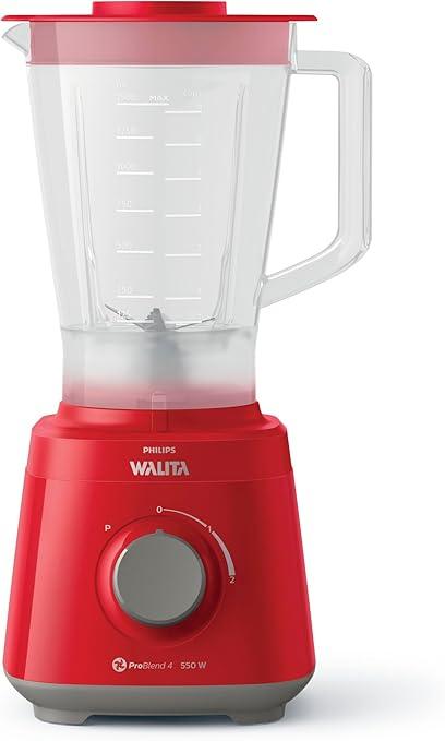Liquidificador Daily Philips Walita 2L, 550W, 220V, Vermelho - RI2110/40
