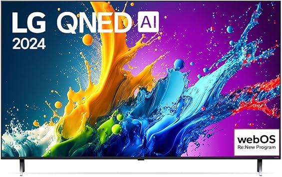 TV LG 55" Smart QNED 4K UHD 55QNED80TSA