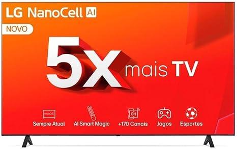 TV LG 65" Smart 4K UHD NanoCell 65NANO80TSA
