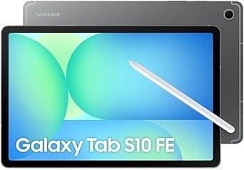 Tablet Samsung Galaxy Tab S10 FE, Cinza, 128GB, 8GB RAM, Tela Imersiva de 10.9" 90Hz, Camera Traseira de 13MP, Câmera Frontal de 12MP Ultra Wide, Wifi 6, IP68, Android 15