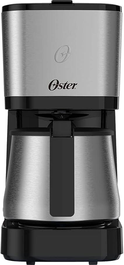 Cafeteira Oster com Jarra Inox, 1,2L, Preta/Inox, 220V, 750W, OCAF650