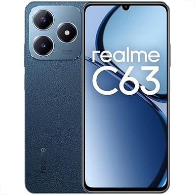 Celular Realme C63 256gb Dual Sim 8gb Smartphone Original Azul